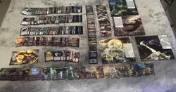 Lot of 474 Magic The Gathering Lord of the Rings Art Cards Gold Stamp 40+ Holos - Image 1