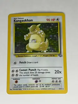 Pokemon TCG Kangaskhan Jungle 21/64 WOTC 1999 Regular Rare Card NM ✨ - Image 1