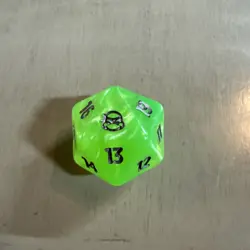 Magic Teenage Mutant Ninja Turtles Bundle Oversized Spindown Life Counter Die - Image 1