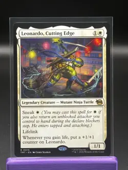 Leonardo, Cutting Edge - Teenage Mutant Ninja Turtles - 15 NM - Image 1