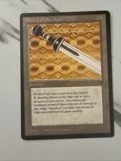 Sword of the Ages 1994 Magic: The Gathering Legends - Image 1