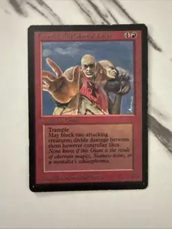 Magic the Gathering MTG Beta Two-Headed Giant of Foriys MP+ (Beta Bob) - Image 4