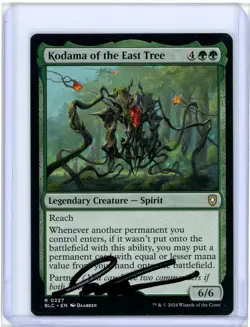 Kodama of the East Tree Bloomburrow Commander Rare Signed Artist Proof MTG - Image 1