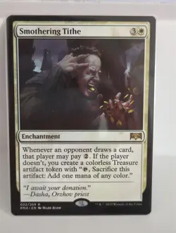 Smothering Tithe Ravnica Allegiance Regular NM - Image 1