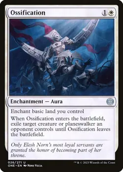 MTG Ossification ** Phyrexia: All Will Be One ** English (NM) - Image 1
