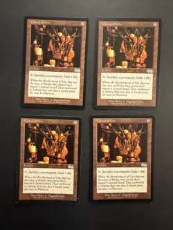 Claws of Gix Urza's Saga 2 in NM- 2 in NM-/LP Magic the Gathering d - Image 1