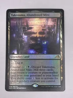 Takenuma, Abandoned Mire Kamigawa: Neon Dynasty Foil - Image 1
