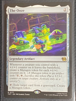 The Ooze Teenage Mutant Ninja Turtles Regular Non-Foil MTG TMT #177 NM/M - Image 1