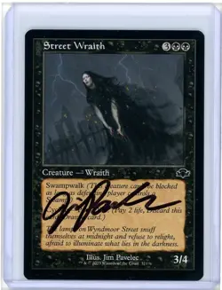 Street Wraith Signed Artist Proof MTG - Image 1