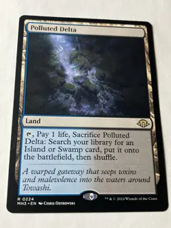 MAGIC THE GATHERING Polluted Delta Modern Horizons 3 Regular #0224 MINT - Image 1