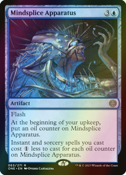 MTG Mindsplice Apparatus Foil ** Phyrexia: All Will Be One ** English (NM) - Image 1