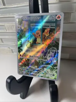Pokemon Scarlet & Violet Obsidian Flames ETB Charmander 044 Black Star Promo - Image 3