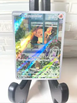 Pokemon Scarlet & Violet Obsidian Flames ETB Charmander 044 Black Star Promo - Image 4
