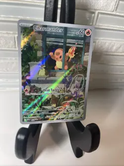Pokemon Scarlet & Violet Obsidian Flames ETB Charmander 044 Black Star Promo - Image 5