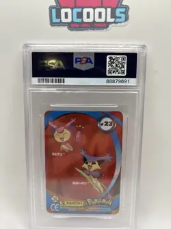 2004 POKEMON ADVANCED DELCATTY/SKITTY ACTION CARDS LENTICULAR • PSA 9 Mint - Image 2