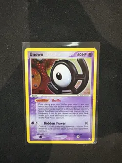 Unown (U) - U/28 Pokemon Unseen Forces - Holo LP - Image 1