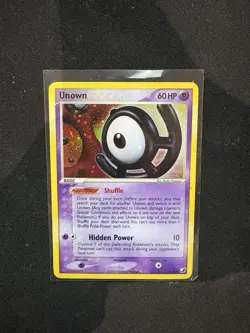 Unown (U) - U/28 Pokemon Unseen Forces - Holo LP - Image 2