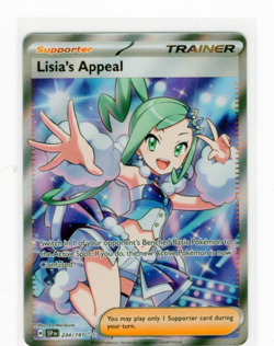 Lisias Appeal 234/191 - Pokemon Card TCG - SV: Surging Sparks - NM - Image 1