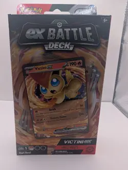 Sold as bundle! Pokemon ex Battle Deck Lot Victini Miraidon Houndoom Melmetal - Image 3