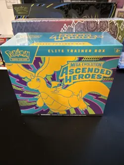 Pokemon TCG: Ascended Heros Elite Trainer Box ETB Factory Sealed - Fast Shipping - Image 1