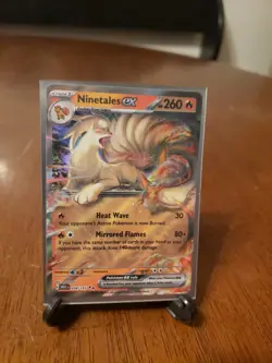 Pokemon TCG Ninetales EX 038/165 NM/M Full Art Pokemon 151 NM/M - Image 1