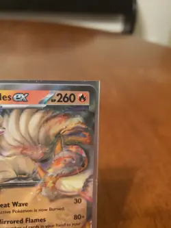 Pokemon TCG Ninetales EX 038/165 NM/M Full Art Pokemon 151 NM/M - Image 3