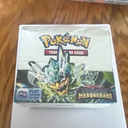 Pokemon Scarlet & Violet Twilight Masquerade Booster Box Trading Card Game - Image 1