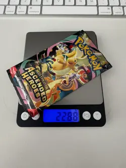 Extra Heavy Pokemon Ascended Heroes Booster Pack (22.88g) - Image 1