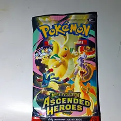 Pokemon TCG Mega Evolution Ascended Heroes Booster Pack 10 Cards Charizard - Image 1