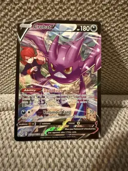 Crobat V Ultra Rare SWSH11: Lost Origin Trainer Gallery TG20/TG30 NM - Image 1