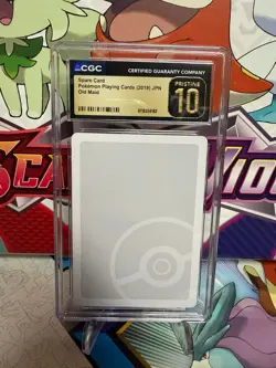 CGC 10 Pristine Pokemon Old Maid Spare Card 2019 - SHIPS FAST - Image 1