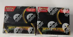 Mega Evolutions Enhanced Booster Box with Promo Pokemon TCG Factory Sealed x2 - Image 1