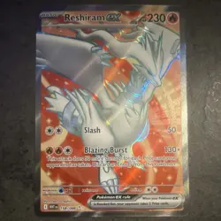 Pokemon Reshiram EX 158/086 Sv: White Flare Ultra Rare Full Art Holo 230 HP - Image 1
