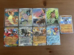 Pokemon 151 Charizard EX Lot (SIR, Full Art, Mega, Ex, Holo) - Image 1