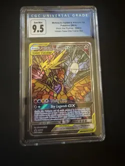 2019 Pokemon Moltres Zapdos Articuno GX Black Star Promo Hidden Fates CGC 9.5/10 - Image 1