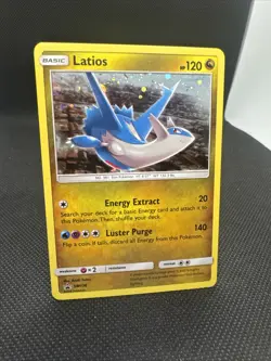 Latios Black Star Promo SM136 Pokemon TCG NM - Image 1