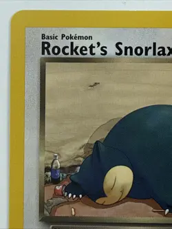 Rocket's Snorlax 033/132 Gym Heroes Regular Near Mint Pokemon TCG - Image 2