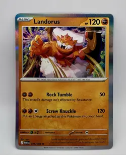Landorus 041/088 - Holo Rare - Pokemon TCG: Perfect Order - English NM - Image 1