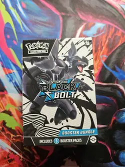 Pokemon Scarlet & Violet Black Bolt Booster Bundle - Image 1