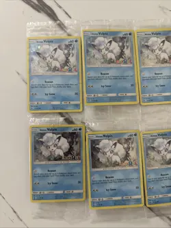 Alolan Vulpix - 21/145 (Toys R Us Promo) Holo New Sealed Pokemon TCG - Lot of 10 - Image 2