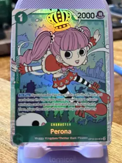 Perona OP12-034 SR English Legacy of the Master NM Condition - Image 1