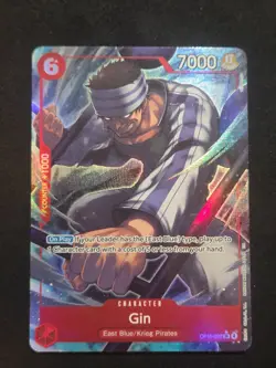 One Piece Adventure on Kami's Island Gin OP15-007 Alternate Alt Art NM - Image 1