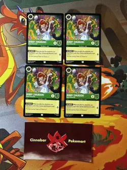 x4 Bobby Zimuruski - Spray Cheese Kid - 78/204 Fabled - Uncommon Lorcana - Image 1