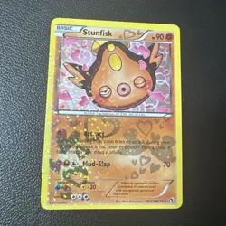 Stunfisk RC12/RC25 Legendary Treasures: Radiant Collection Pokemon Card - Image 1
