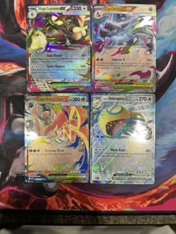Pokemon TCG - EX 4-Card Lot - Ultra Rare Holo - NM Charizard - Image 1