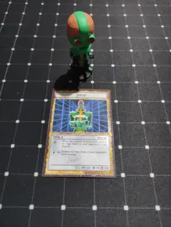 Dungeon Dice Monsters Yugioh Jinzo ! DDM Figure Card - Image 1