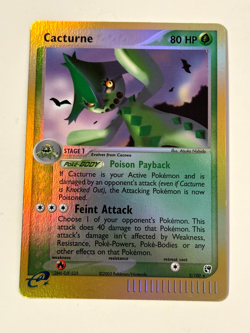 Cacturne #2/100 Reverse Holo Rare EX Sandstorm Pokemon NM Card - Image 1