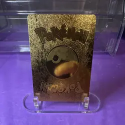 Pokemon Charmander Bulbasaur Squirtle GX Gold Foil Card - Image 2