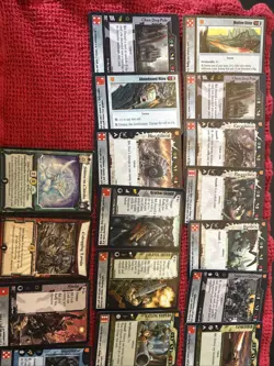 Warhammer 40k TCG CCG - Trading Cards Mixed Game Card Lot - Vintage 2002 Rare - Image 5