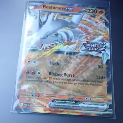 Pokemon Reshiram EX White Flare 020/086 Full Art Holo Card 230 HP 130+ Attack - Image 2